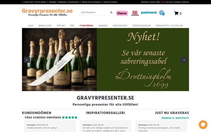 Screenshot of gravyrpresenter.nu