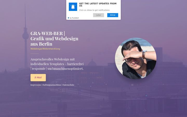 Screenshot of grawebber.de