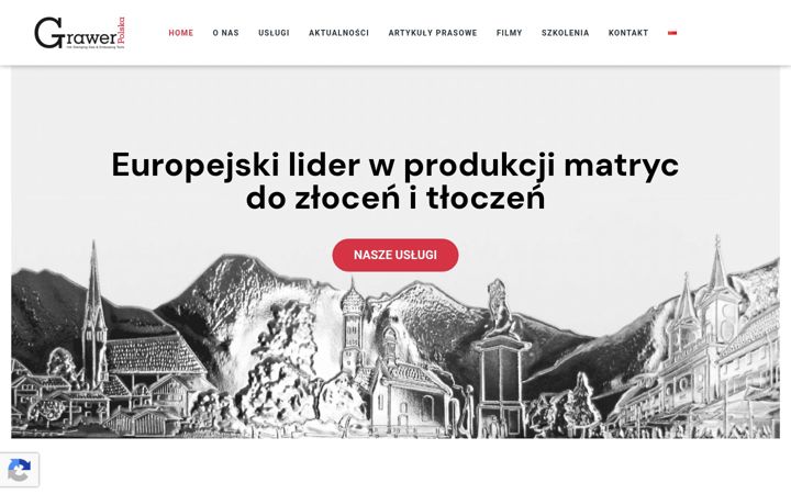 Screenshot stránky grawerpolska.pl