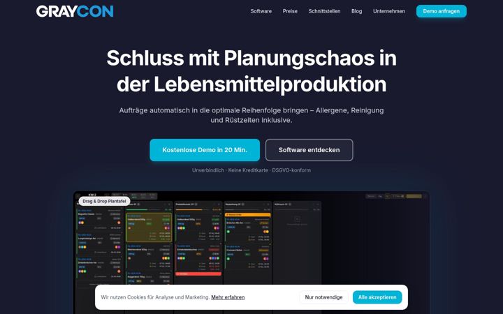 Screenshot of gray-connect.de