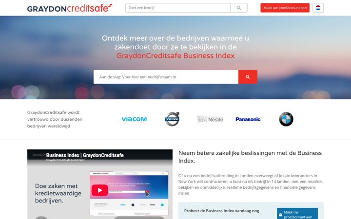Screenshot of graydongo.nl