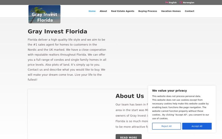 Screenshot of grayinvest-florida.com
