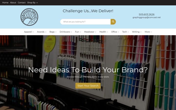 Screenshot of graylinggroup.com