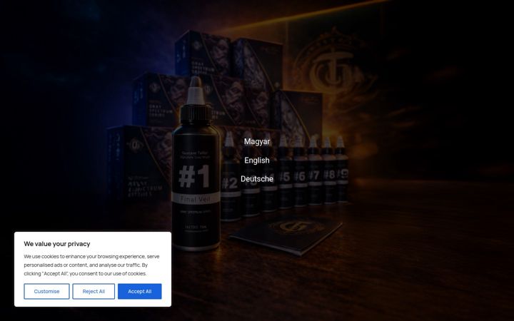 Screenshot of grayspectrumseries.com