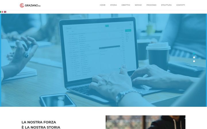 Screenshot of graziano.org