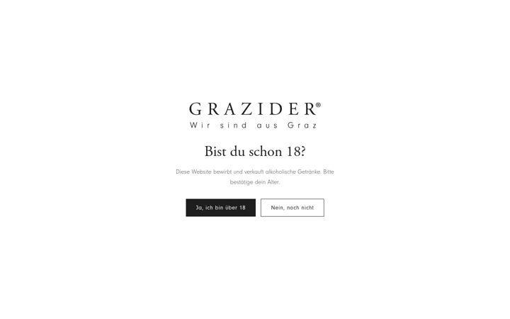 Screenshot of grazider.at