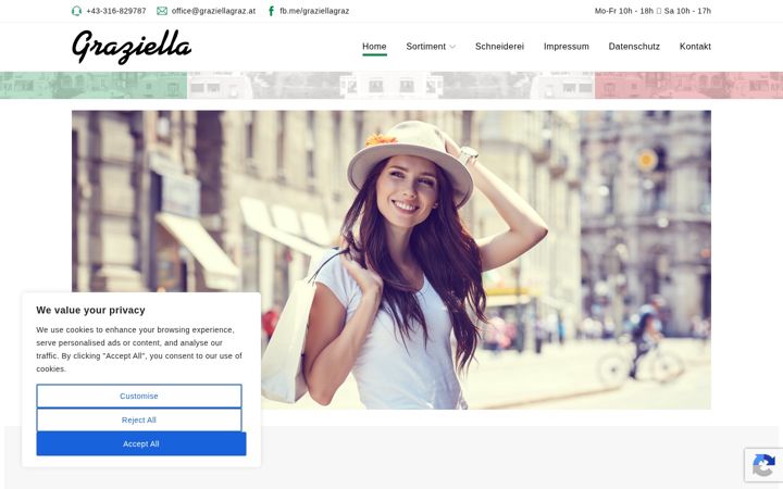 Screenshot of graziellagraz.at