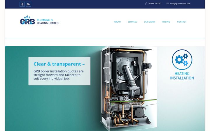 Screenshot of grb-services.com