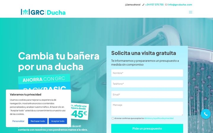 Screenshot of grcducha.com