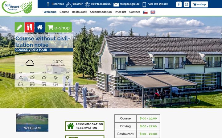 Screenshot of grcl.cz