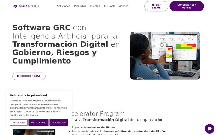 Screenshot of grctools.software