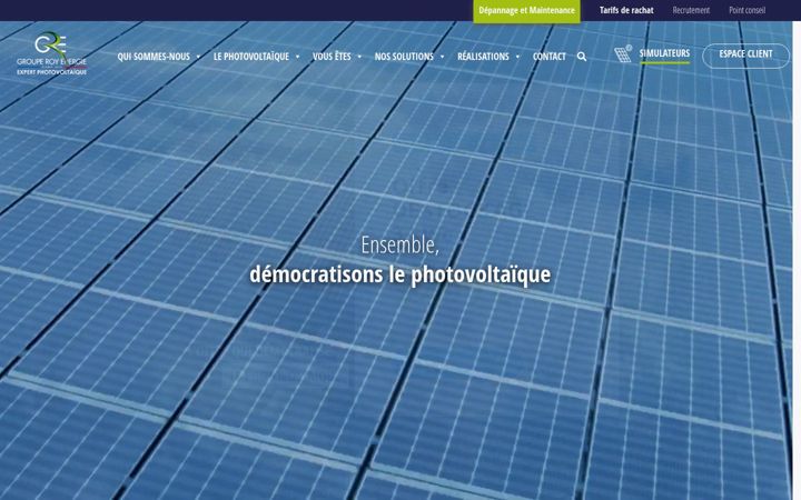 Posnetek zaslona gre-enr.fr