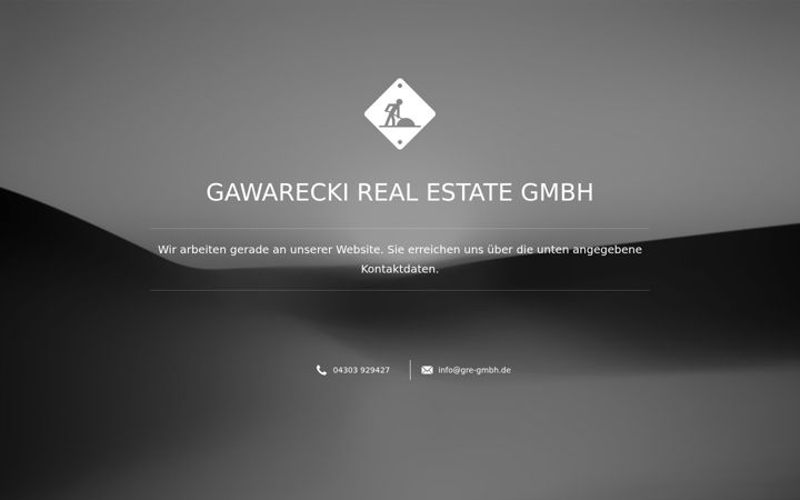 Screenshot of gre-gmbh.de