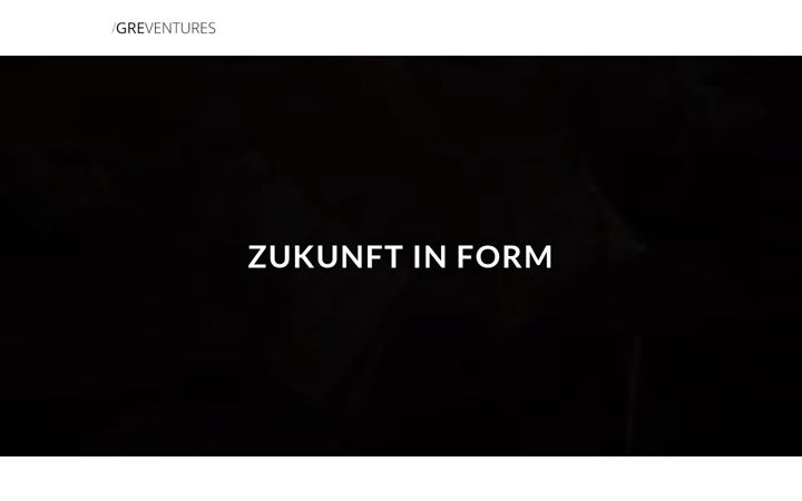 Screenshot of gre-ventures.de