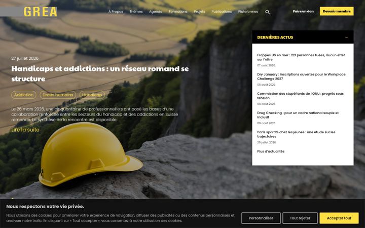 Screenshot of grea.ch