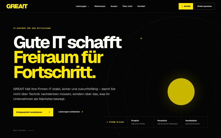 Screenshot of greait.de