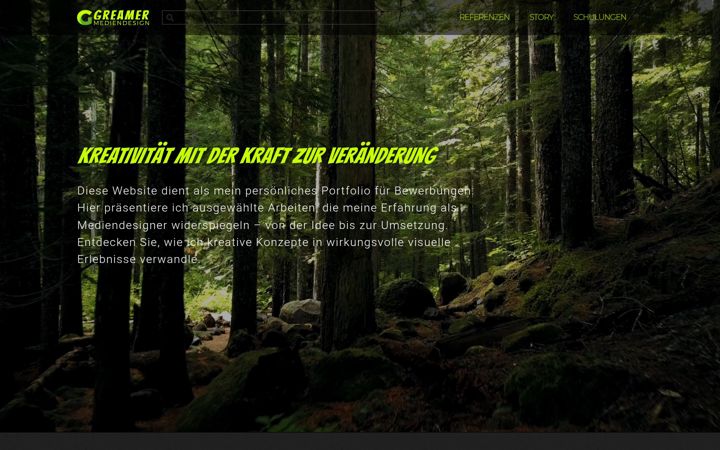 Screenshot of greamer.de