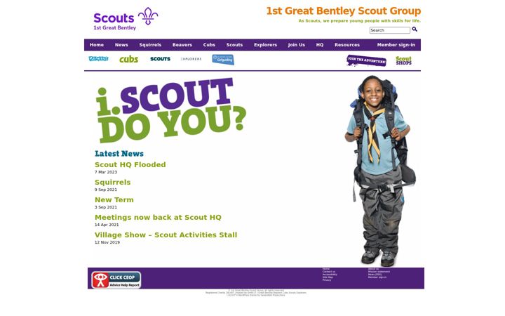 Screenshot of great-bentley.co.uk