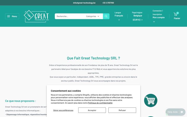 Képernyőkép: great-technology.be