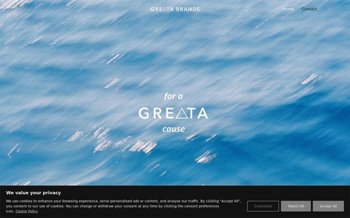 Screenshot of greatabrands.com