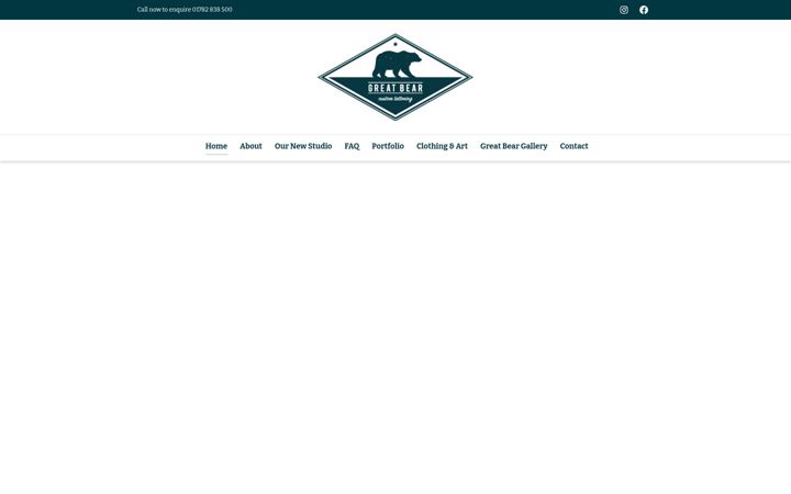 Screenshot of greatbeartattoo.co.uk