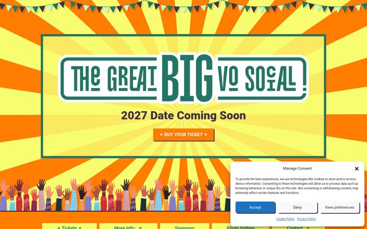 Screenshot of greatbigvosocial.com