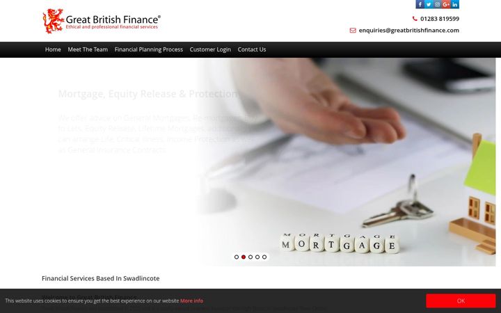 Screenshot of greatbritishfinance.com