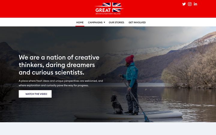 Screenshot of greatcampaign.com