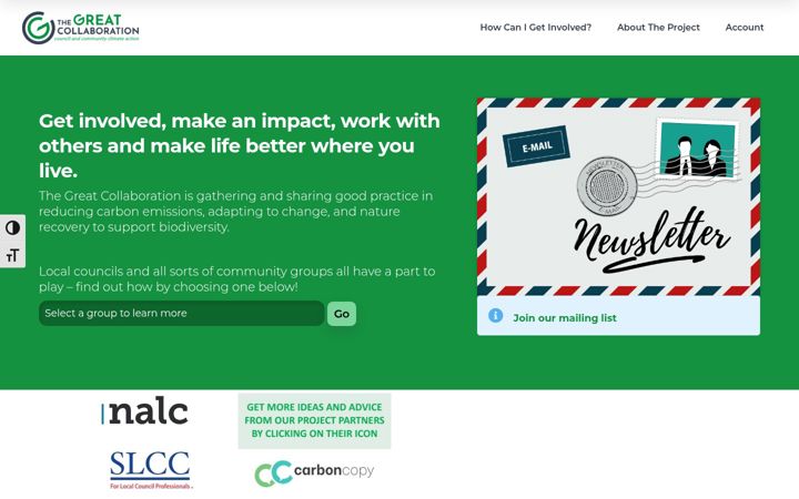 Screenshot of greatcollaboration.uk