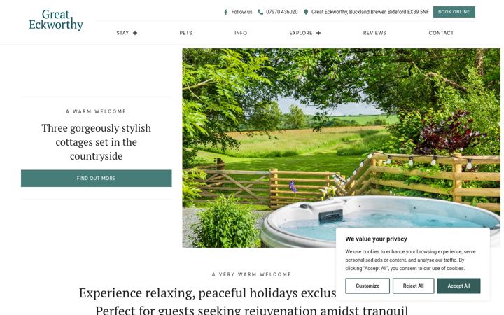 Screenshot of greateckworthy.com