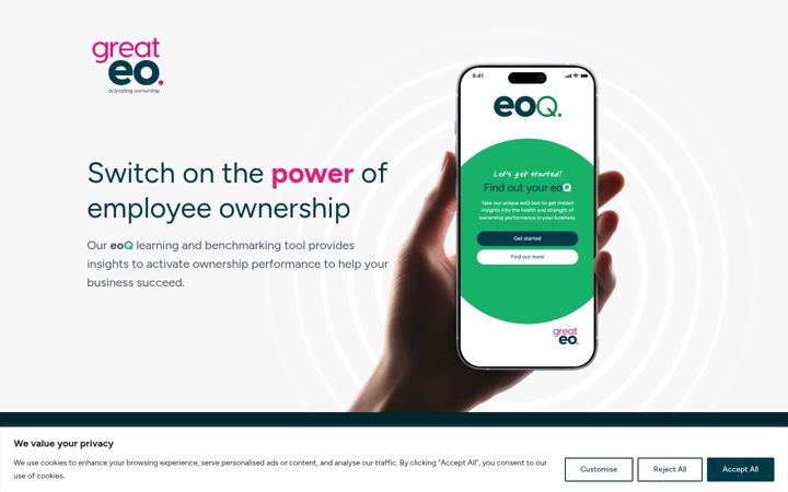 Screenshot of greateo.com