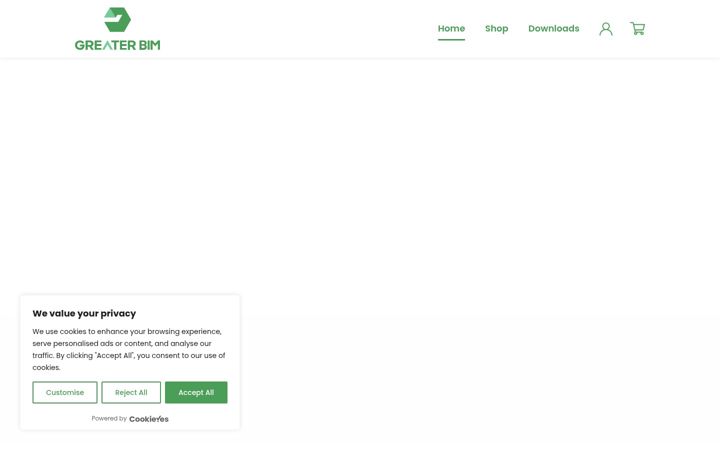 Screenshot of greaterbim.com