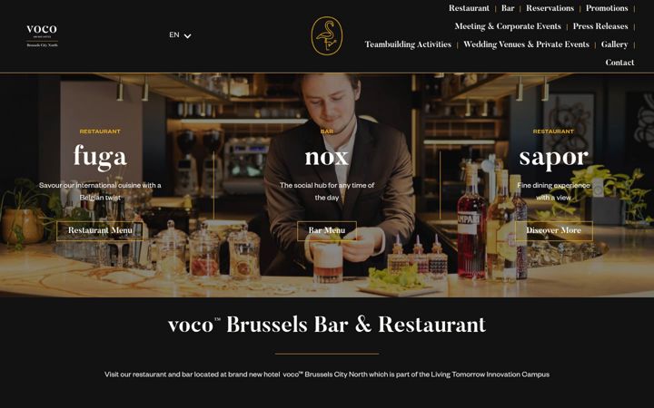 Screenshot of greatfoodatvoco.com