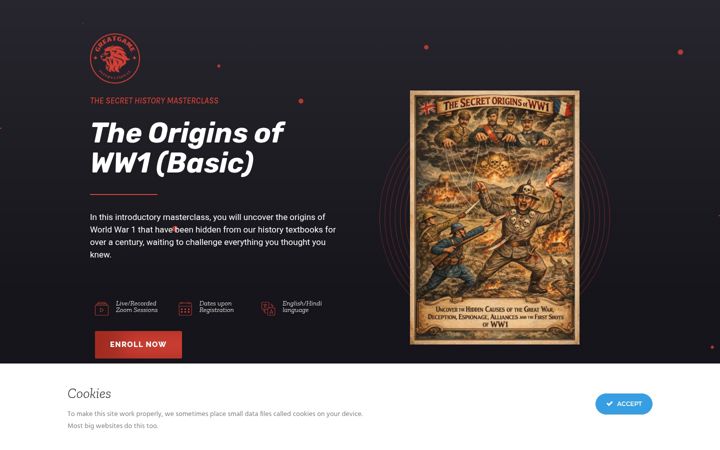Screenshot of greatgameindia.com