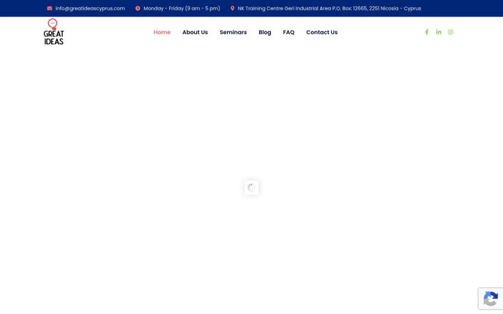 Screenshot of greatideascyprus.com