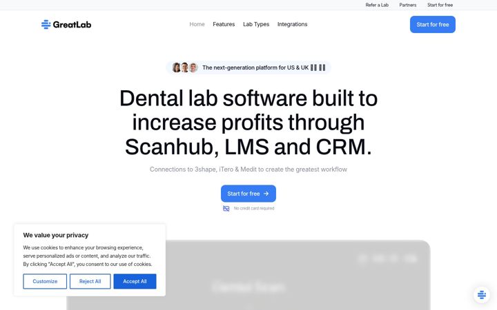 Screenshot of greatlab.io