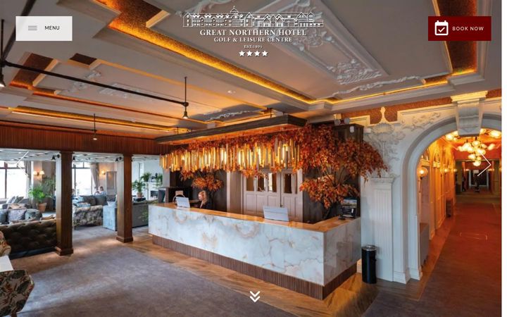 Screenshot of greatnorthernhotel.com