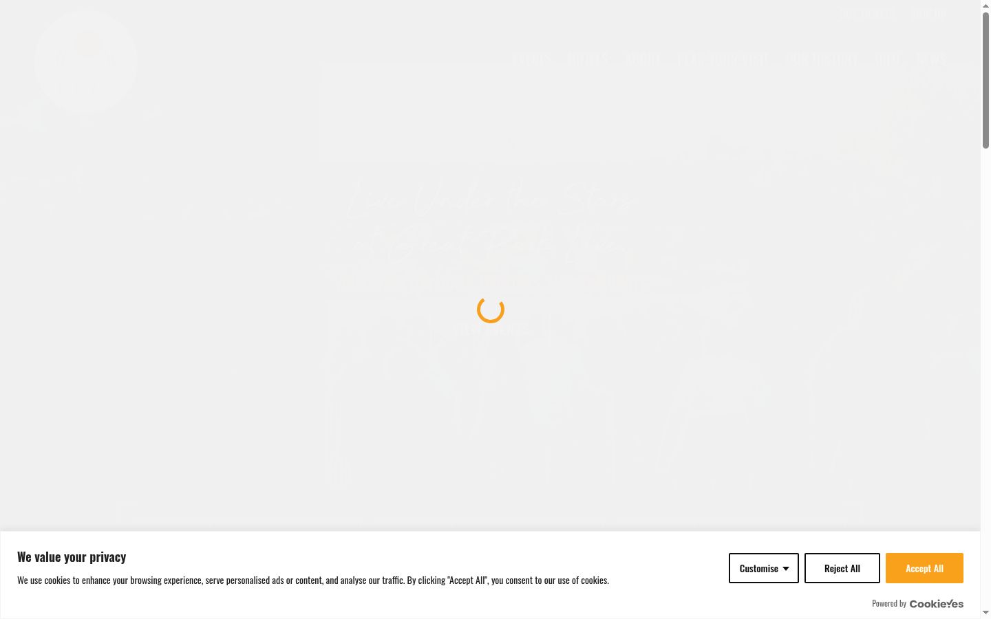 Screenshot tal-banner tal-kunsens muri qabel kwalunkwe interazzjoni