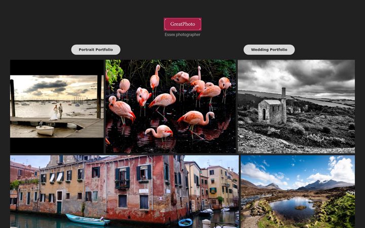 Screenshot of greatphoto.co.uk