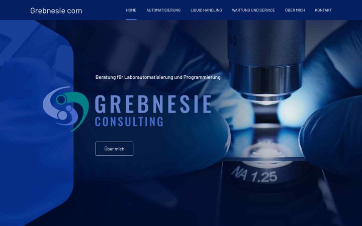 Screenshot of grebnesie.com