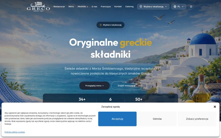 Screenshot of grecja.pl