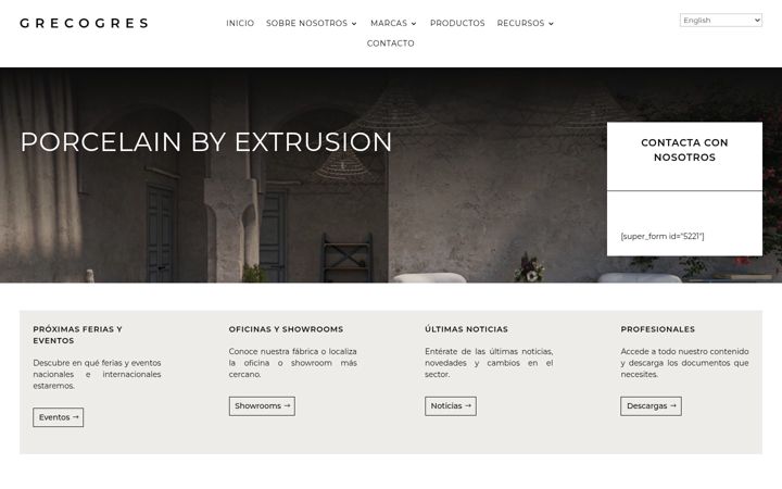 Captură de ecran a grecogres.com