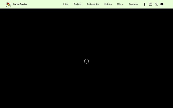 Screenshot of gredos.eu