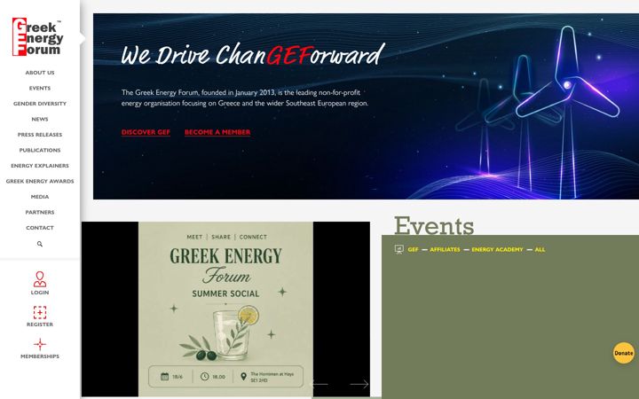 Screenshot of greekenergyforum.com