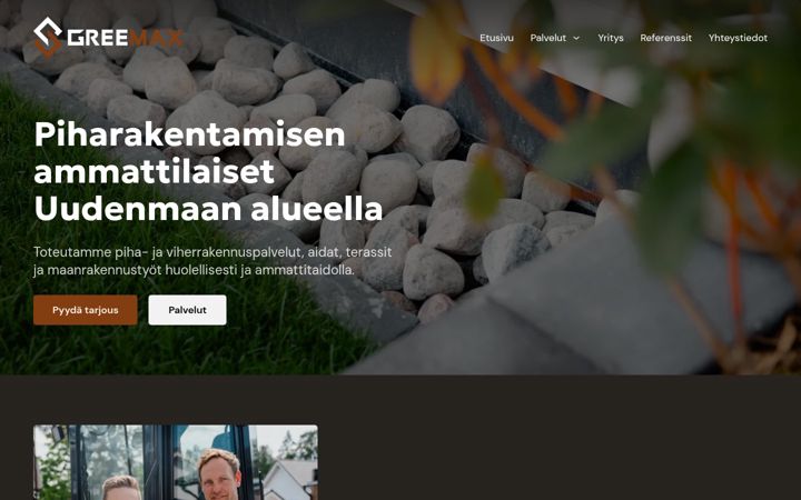 Screenshot of greemax.fi