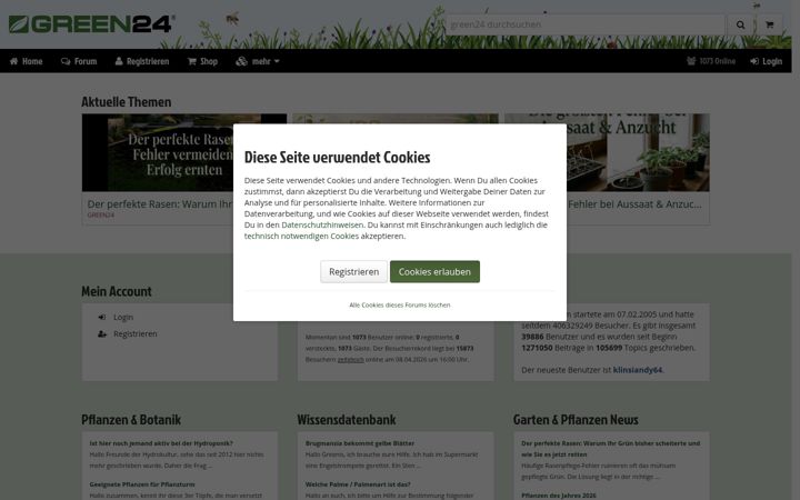 Screenshot of green-24.de