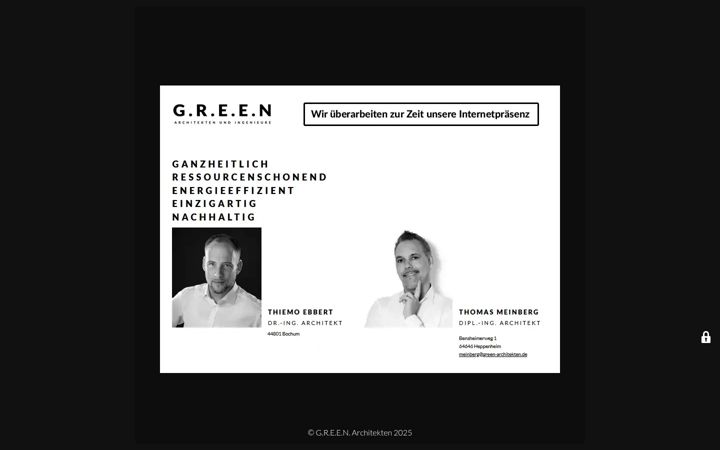 Screenshot of green-architekten.de