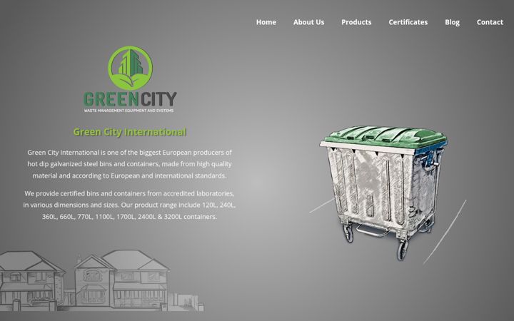 Zrzut ekranu green-city.co