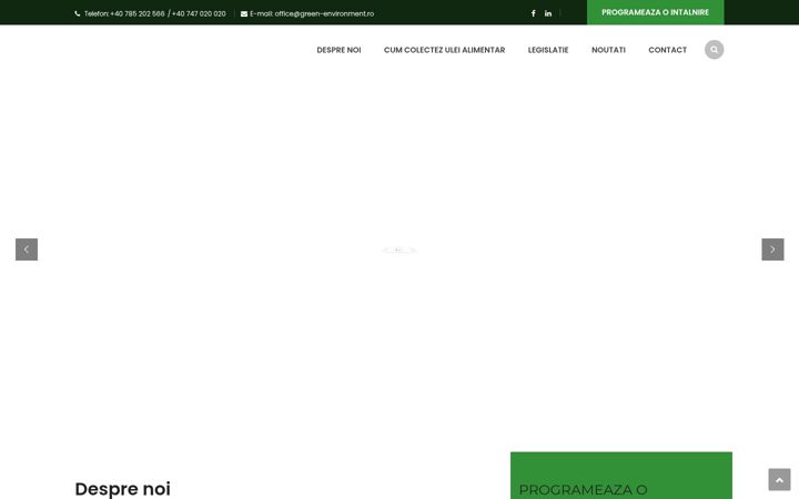 Képernyőkép: green-environment.ro
