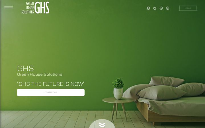 Screenshot of green-house-solutions.com